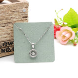 100pcs Jewelry Display Cards Necklace Earring Bracelet Holder