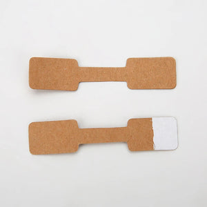 100pcs Small Tags Stickers For Jewelry Making Blank Labels Hang Tag Card