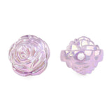 100pcs Acrylic Rose Flower Bead Mix for DIY Jewelry Making