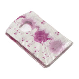 100pcs Pink Purple Stars Rose Butterfly Plastic Bag Jewelry Packing Pouches