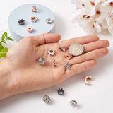 100pcs Clay Rhinestone Rondelle Beads For DIY Jewelry