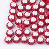 100pcs Polymer Clay Rhinestones European Beads Charm Bead