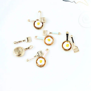 100pcs Alloy Jewelry Accessories Earring Brooch Pendant Bracelet DIY Kit