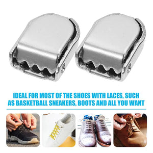 100pcs Shoelace Buckles Durable Sneaker Laces Clasps Lace Parts