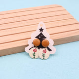 100pcs Christmas Earring Display Cards for Jewelry Hanging Holder
