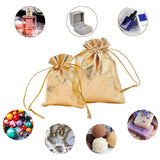 100pcs Organza Gift Bags Drawstring Jewelry Candy Wrapping Pouches
