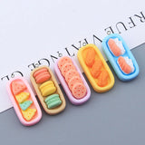 100pcs Resin Food Charms Pendants for Jewelry Making
