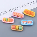 100pcs Resin Food Charms Pendants for Jewelry Making