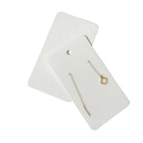 100pcs Retro Cardboard Earring Necklace Display Holder Tag