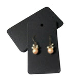 100pcs Retro Cardboard Earring Necklace Display Holder Tag
