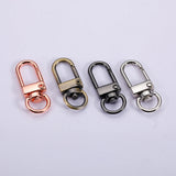 100pcs Rotating Dog Buckle Lobster Clasps For DIY Jewelry Making