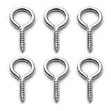 100pcs SS304 Stainless Steel Mini Eye Pins for DIY Jewelry Making