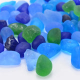 100pcs Sea Beach Glass Beads Jewelry Pendant 12-18mm