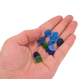 100pcs Sea Beach Glass Beads Jewelry Pendant 12-18mm
