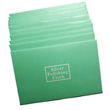 100pcs Silver Cleaning Polishing Cloth for Jewelry Maintenance