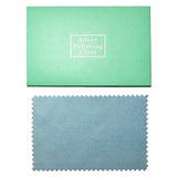 100pcs Silver Cleaning Polishing Cloth for Jewelry Maintenance