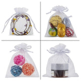 100 Small Organza Bags Colorful Drawstring Pouches for Jewelry Candy Party Favor