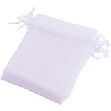 100pcs Organza Bags Drawstring Jewelry Packaging Wedding Party Christmas Gift