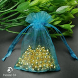 100pcs Small Organza Drawstring Bags Wedding Gift Sachet