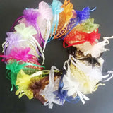 100pcs Small Organza Drawstring Bags Wedding Gift Sachet
