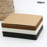 100pcs Anti-lost Holder Display Cards for Earrings & Necklaces