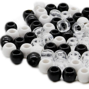 100pcs Spacer Beads for Frican Wig Twist braid Jewelry Decoration