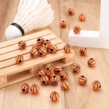 100pcs Sport Ball Spacer Acrylic Beads for Bracelet Necklace DIY Craft Jewelry