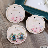 100pcs Hand DIY Mini Card Jewelry Display Tags