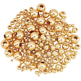 100pcs Stainless Steel Beads 2-8mm Big Hole Spacers for Jewelry Making DIY