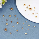 100pcs Stainless Steel Beads 2-8mm Big Hole Spacers for Jewelry Making DIY