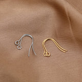 100pcs Stainless Steel Earring Hooks for Crafts