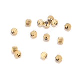 100pcs Stainless Steel 4mm 6mm Tube Spacer Beads for DIY Bracelets Jewelry