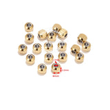 100pcs Stainless Steel 4mm 6mm Tube Spacer Beads for DIY Bracelets Jewelry