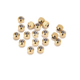 100pcs Stainless Steel 4mm 6mm Tube Spacer Beads for DIY Bracelets Jewelry