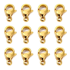 100pcs Lobster Claw Clasps for DIY Jewelry Making