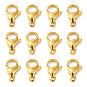 100pcs Lobster Claw Clasps for DIY Jewelry Making
