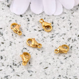 100pcs Lobster Claw Clasps for DIY Jewelry Making
