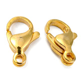 100pcs Lobster Claw Clasps for DIY Jewelry Making