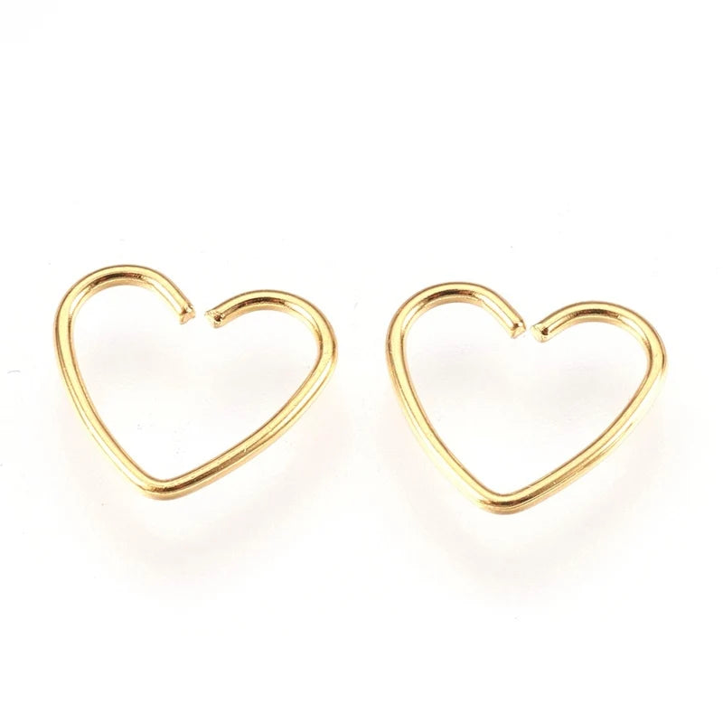 100pcs Stainless Steel Open Jump Rings for Jewelry Findings