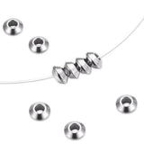 100pcs Stainless Steel Spacer Beads for Jewelry Making