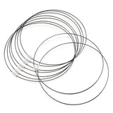 100pcs Stainless Steel Wire Necklace Cord 445x1mm