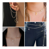 100pcs Mixed Stainless Steel Charms for Jewelry Making
