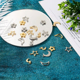 100pcs Mixed Stainless Steel Charms for Jewelry Making
