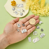 100pcs Tibetan Passport Charms for Jewelry Making