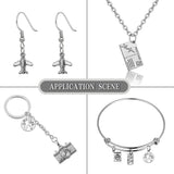 100pcs Tibetan Passport Charms for Jewelry Making