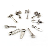 100pcs Tibetan Silver Tool Beads for DIY Jewelry Making