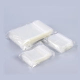 100pcs Transparent Jewelry Pouches for Charms Ring Earrings Storage
