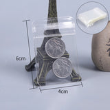 100pcs Transparent Jewelry Pouches for Charms Ring Earrings Storage