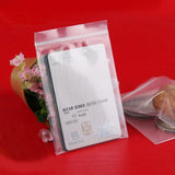 100pcs Transparent PE Zip Lock jewelry Storage bags 10*15cm