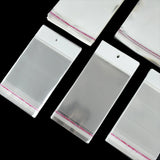 100pcs Transparent Self Adhesive Bags for Candy Cookie Lollipop Jewelry
